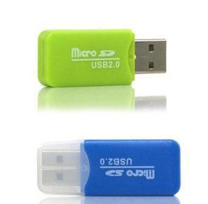 雙面板讀卡器 特價TF冰爽讀卡器，2.0高速迷你設計，廠家批發優選
